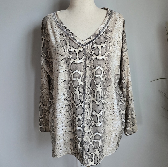 J. Crew, Chicos, Calvin Klein Linen Cotton Knit Top Bundle Lot, Size Medium - Picture 6 of 15